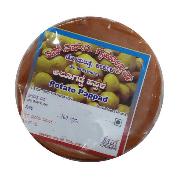 Buy SSV Potato Happala Papad online
