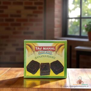 Taj Mahal Banana Halwa