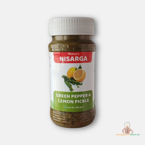 Malnads Nisarga Green Pepper and Lemon Pickle