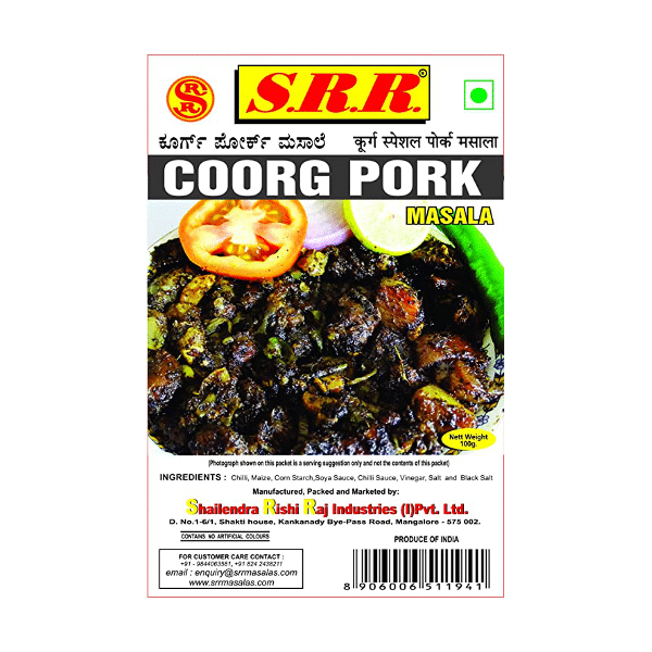 SRR Coorg Pork Masala