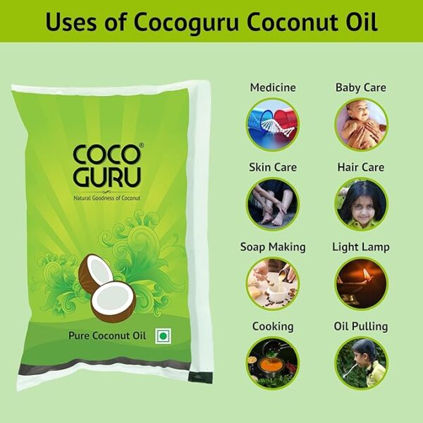 Cocoguru Pure Coconut Oil Usage