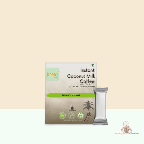 Japri Instant Coconut Milk Coffee (No Added Sugar)