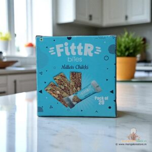 FittR Bites Millet Chikki Box of 20